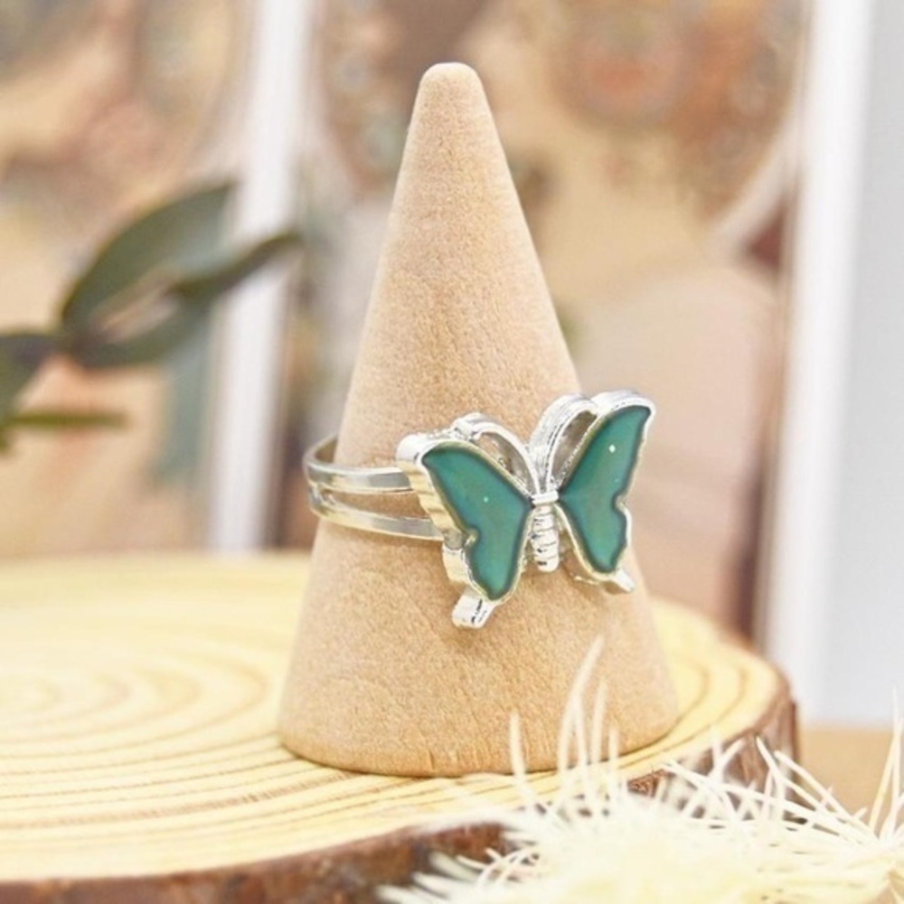 Butterfly Moon Ring